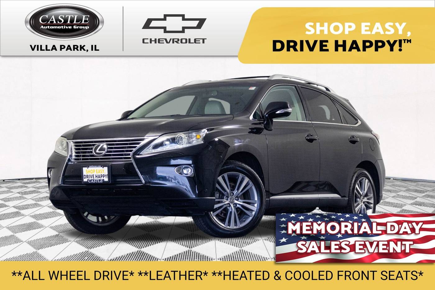 2015 Lexus RX RX 350 — SUV — 122,430 mi — Villa Park, IL