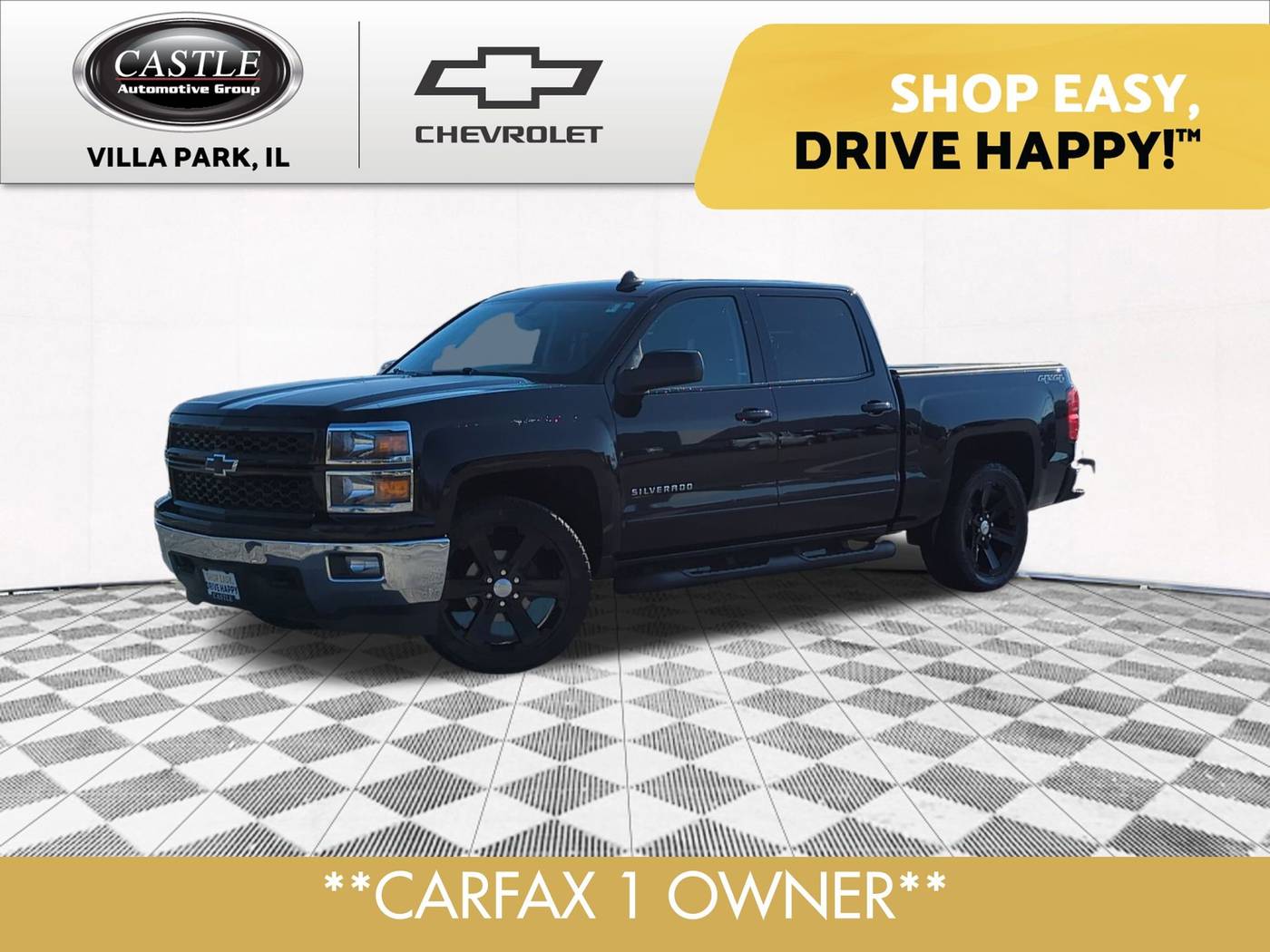 2015 Chevrolet Silverado 1500 LT — Pickup Truck — 123,547 mi — Villa Park, IL