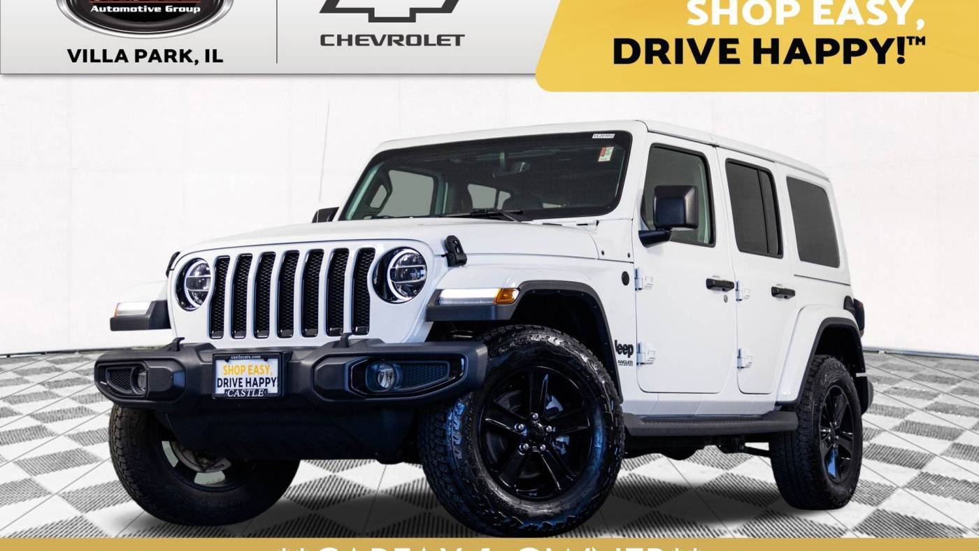 2021 Jeep Wrangler Sahara Altitude — SUV — 41,957 mi — Villa Park, IL