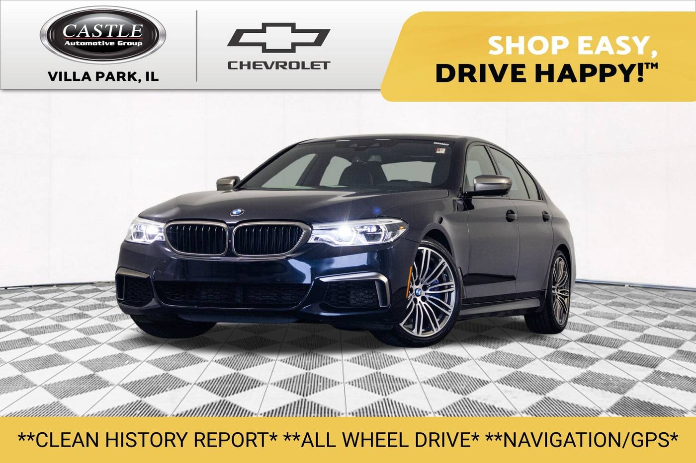 2019 BMW 5 Series M550i — Sedan — 67,759 mi — Villa Park, IL