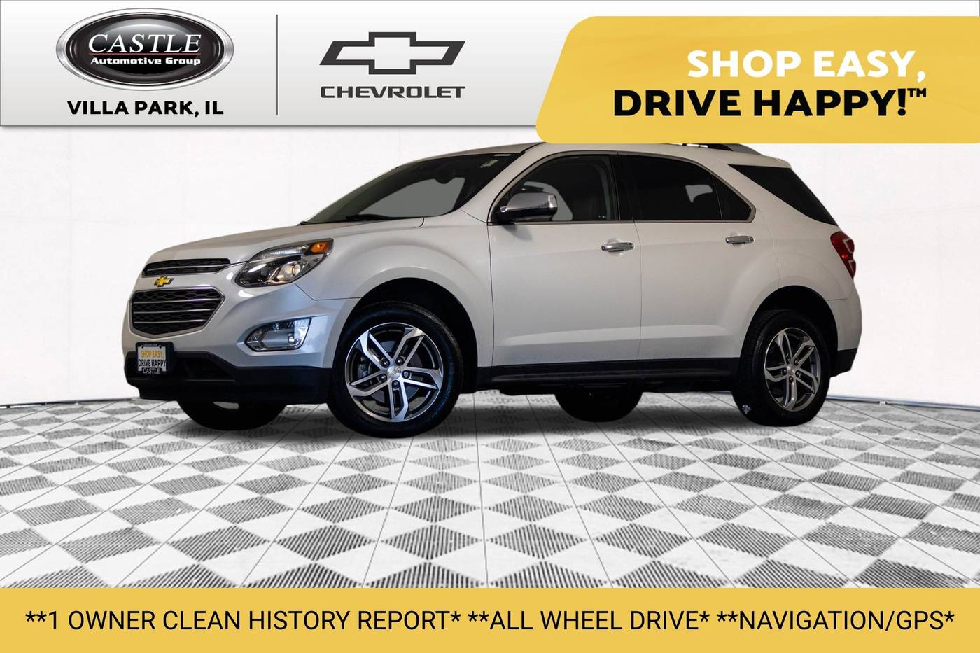 2016 Chevrolet Equinox LTZ — SUV — 79,322 mi — Villa Park, IL