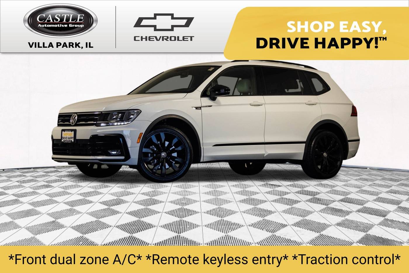 2021 Volkswagen Tiguan SE R-Line Black — SUV — 21,579 mi — Villa Park, IL