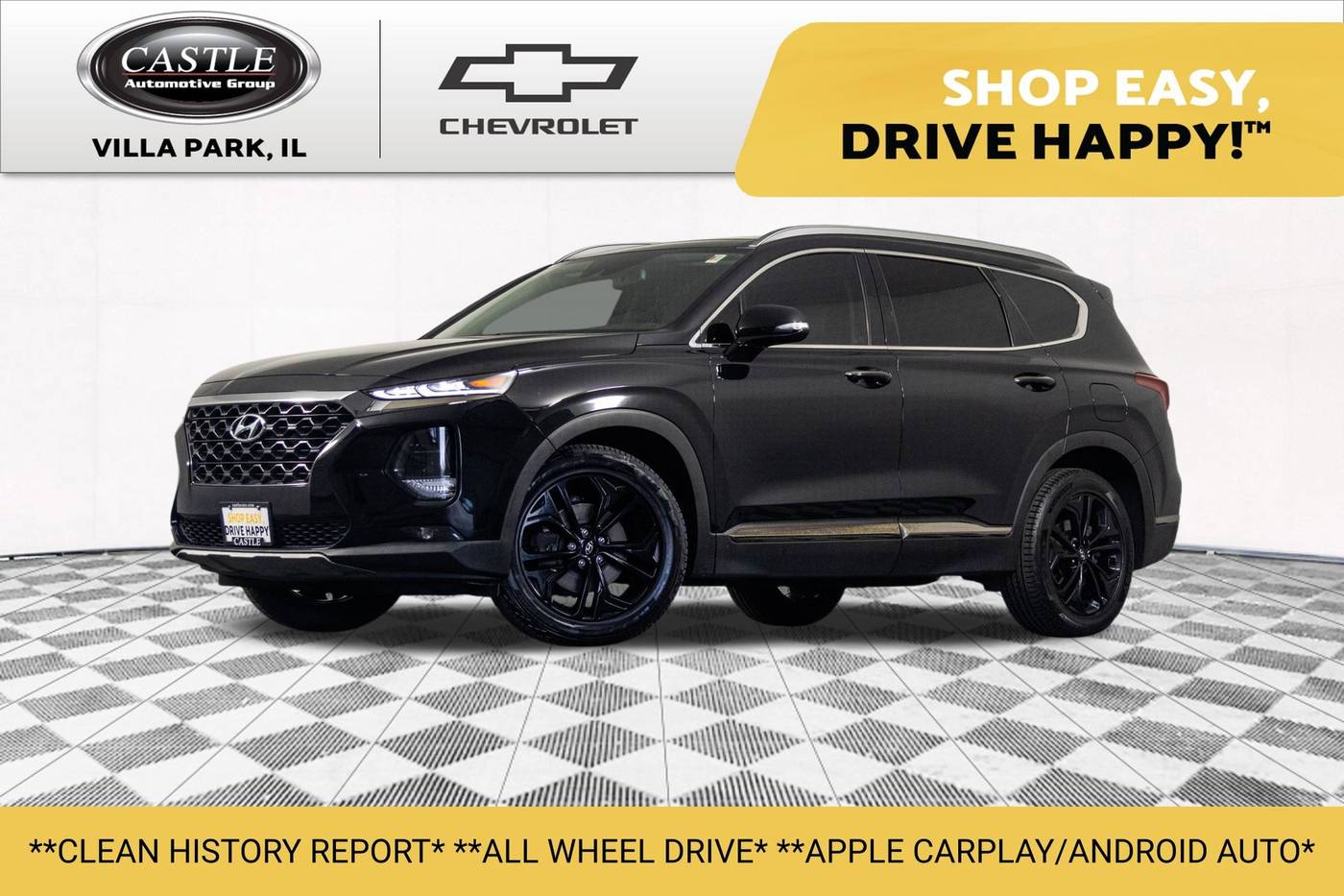 2019 Hyundai Santa Fe Limited — SUV — 75,384 mi — Villa Park, IL