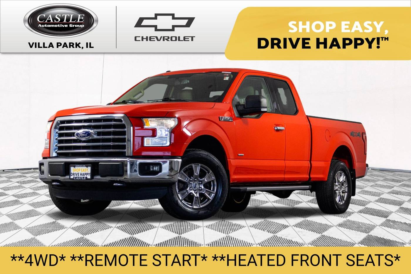 2015 Ford F-150 XLT — Pickup Truck — 104,648 mi — Villa Park, IL
