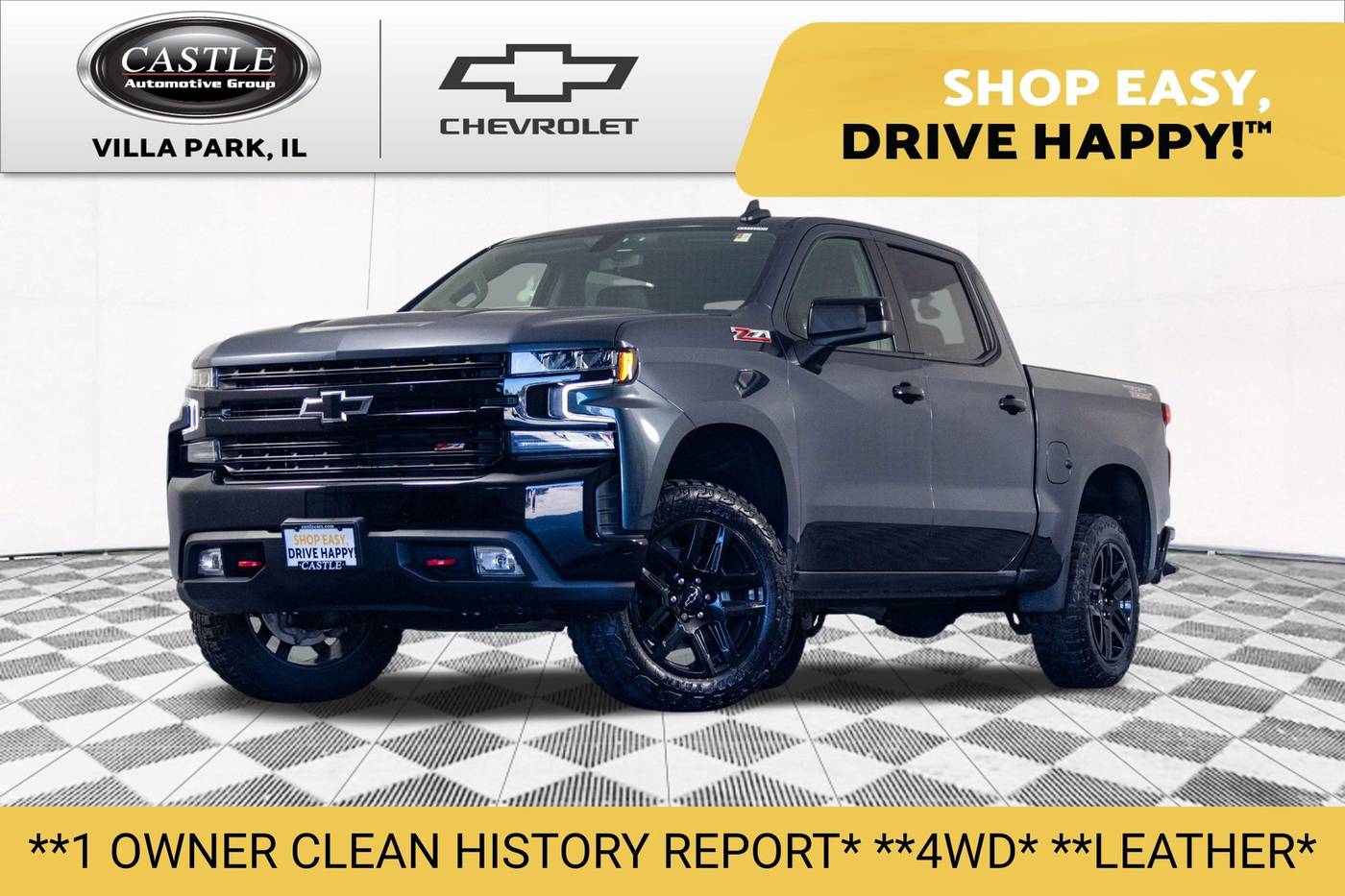 2021 Chevrolet Silverado 1500 LT Trail Boss — Pickup Truck — 50,681 mi — Villa Park, IL