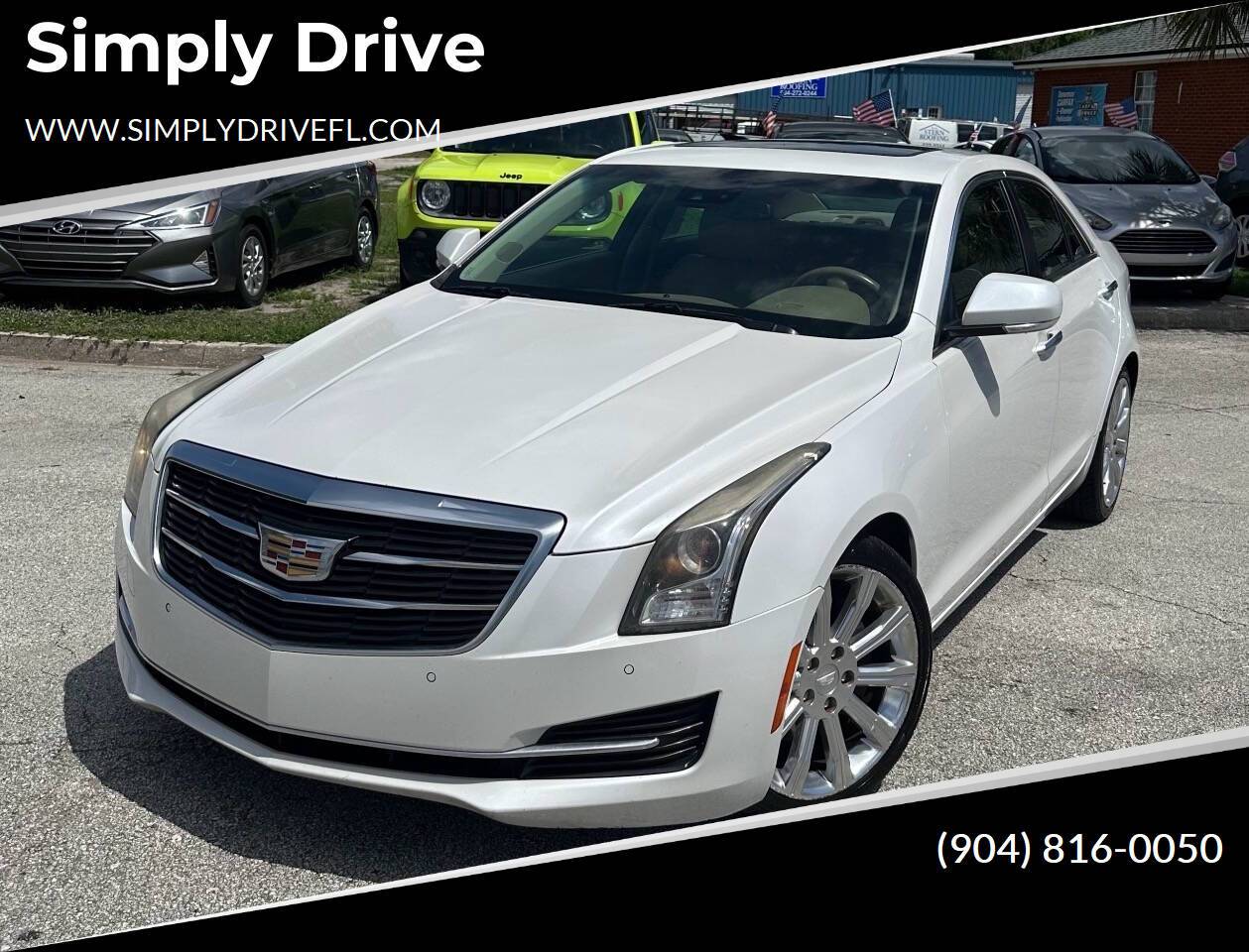 2016 Cadillac ATS Luxury — Sedan — 110,239 mi — Orange Park, FL