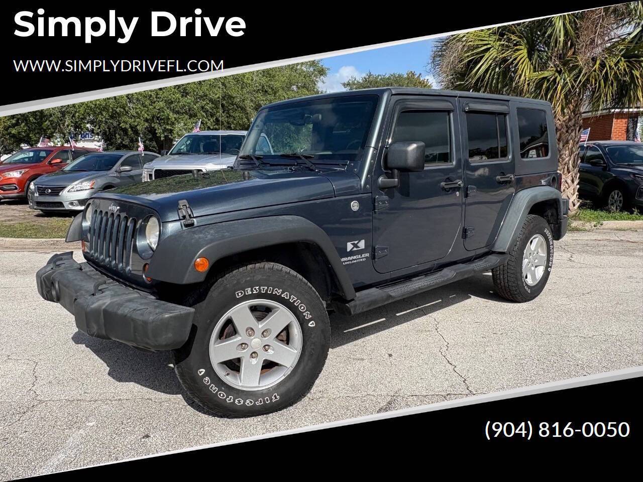 2008 Jeep Wrangler X — SUV — 77,646 mi — Orange Park, FL