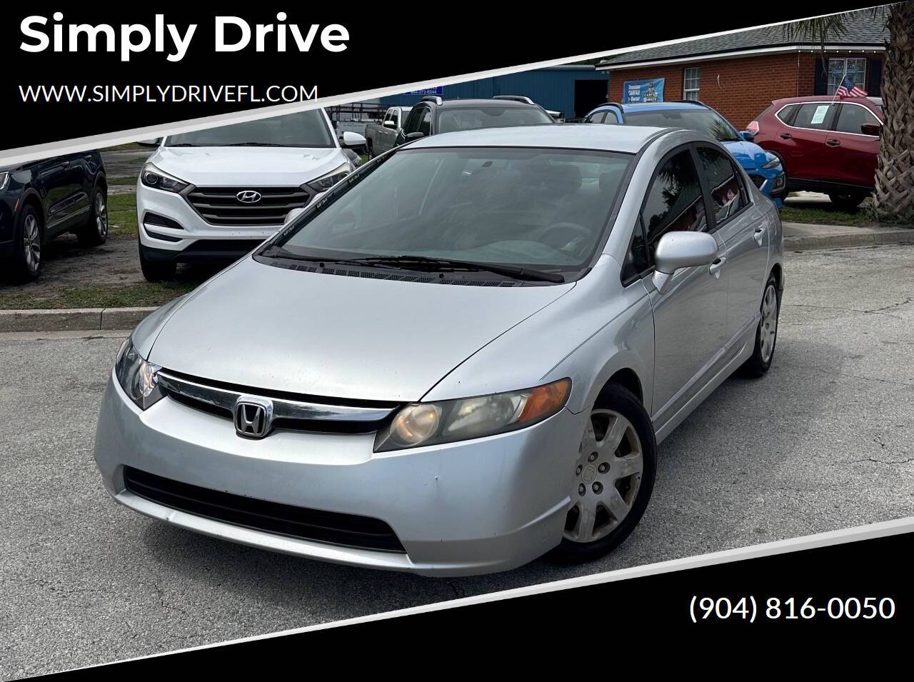 2008 Honda Civic LX — Sedan — 187,965 mi — Orange Park, FL