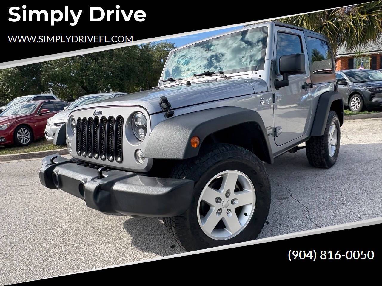 2016 Jeep Wrangler Sport — SUV — 80,874 mi — Orange Park, FL