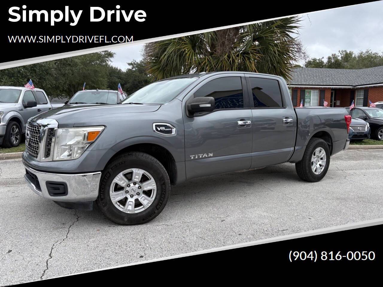 2017 Nissan Titan SV — Pickup Truck — 178,580 mi — Orange Park, FL