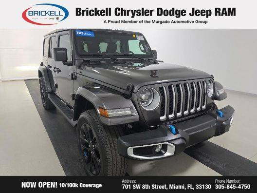 2022 Jeep Wrangler Sahara 4xe — SUV — 24,283 mi — Miami, FL