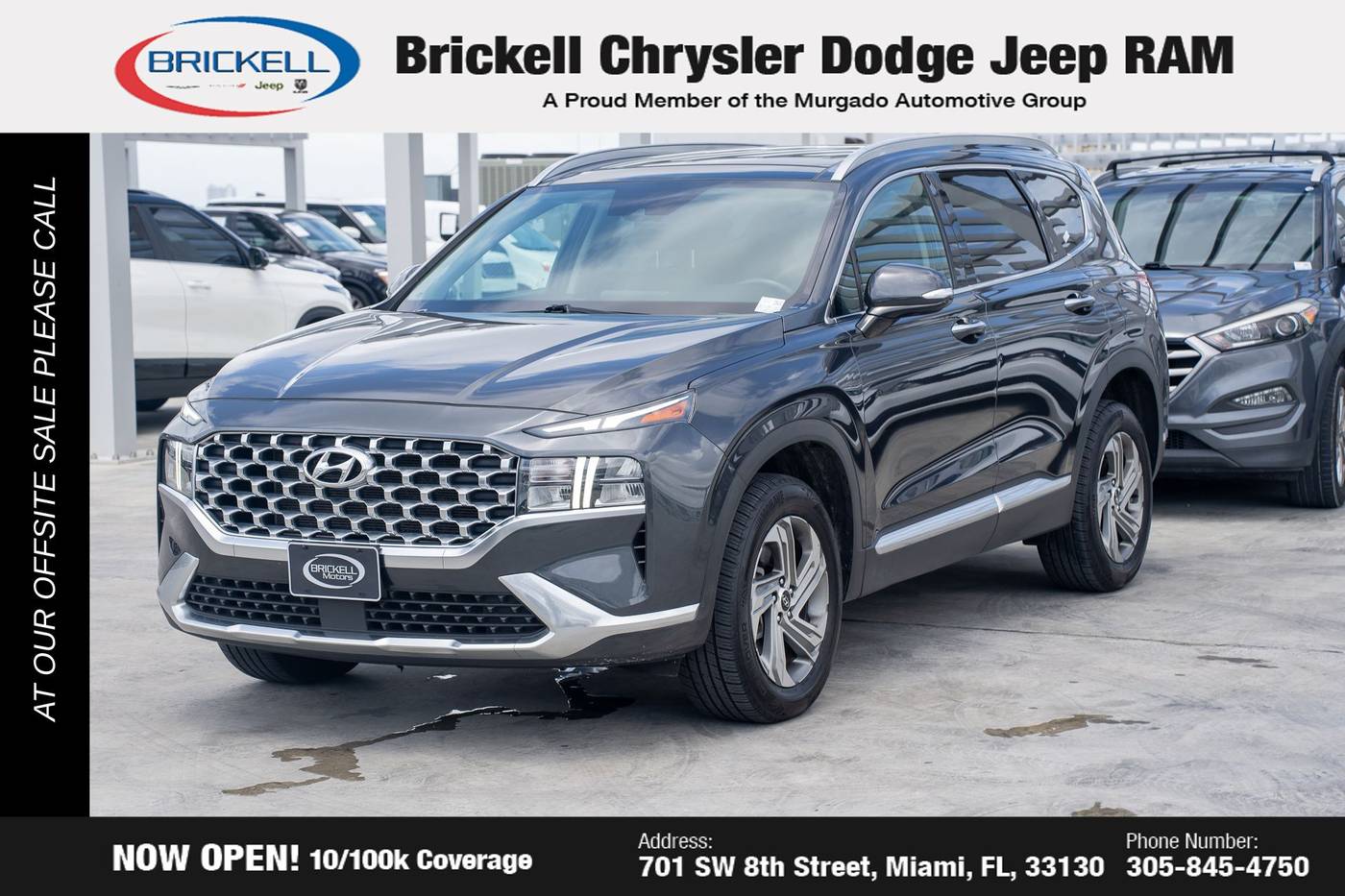 2021 Hyundai Santa Fe SEL — SUV — 68,660 mi — Miami, FL