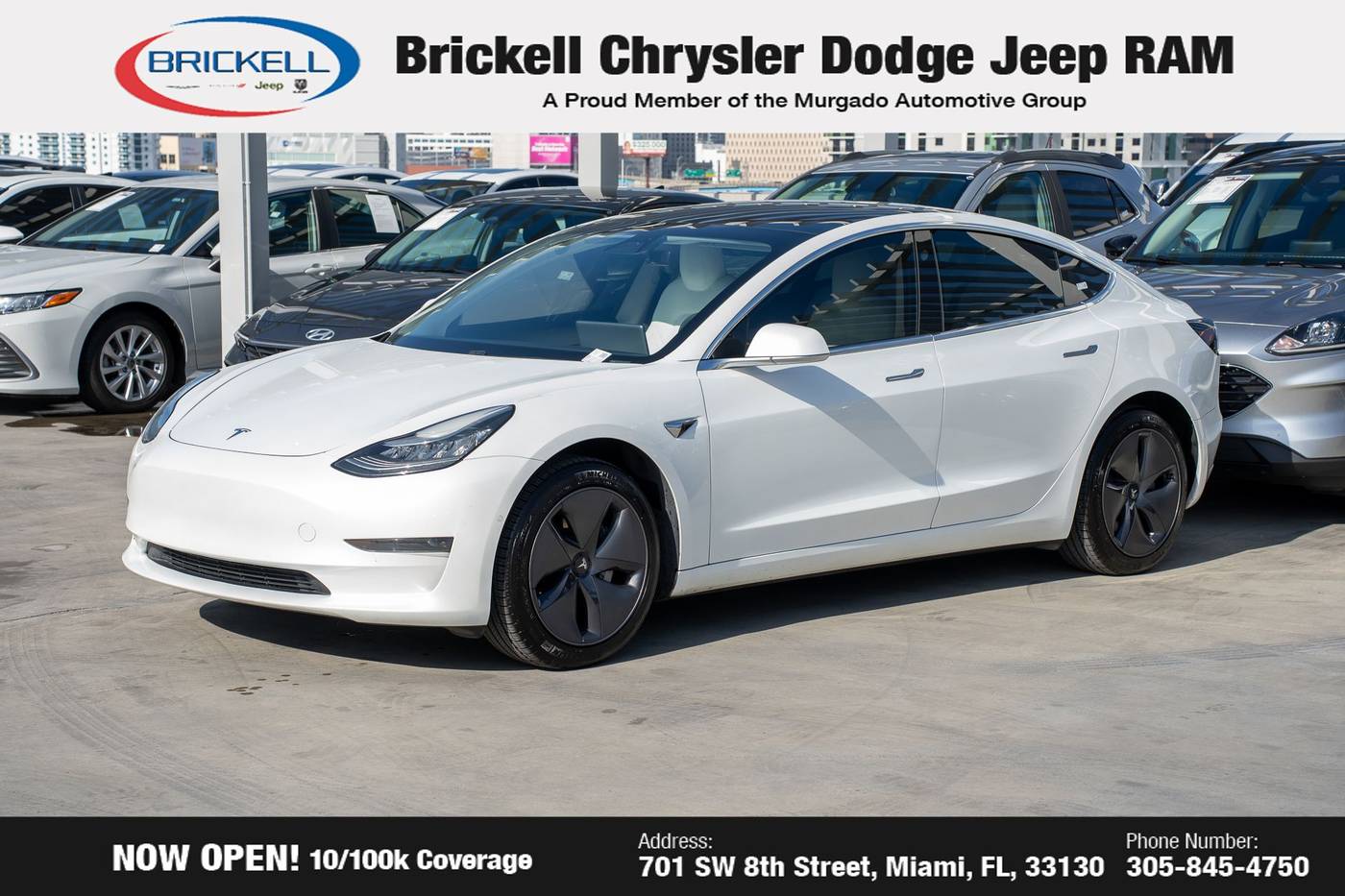2020 Tesla Model 3 Standard Range — Sedan — 54,343 mi — Miami, FL
