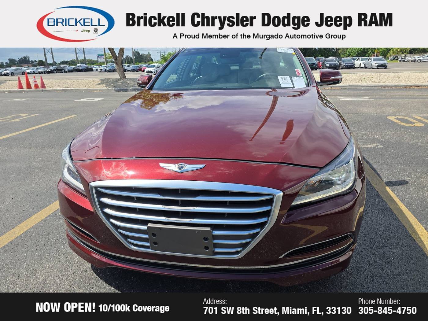 2015 Hyundai Genesis 3.8 — Sedan — 54,041 mi — Miami, FL