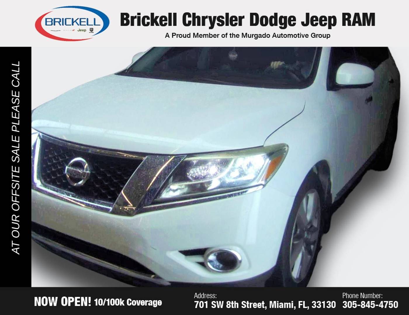 2014 Nissan Pathfinder Platinum — SUV — 118,777 mi — Miami, FL