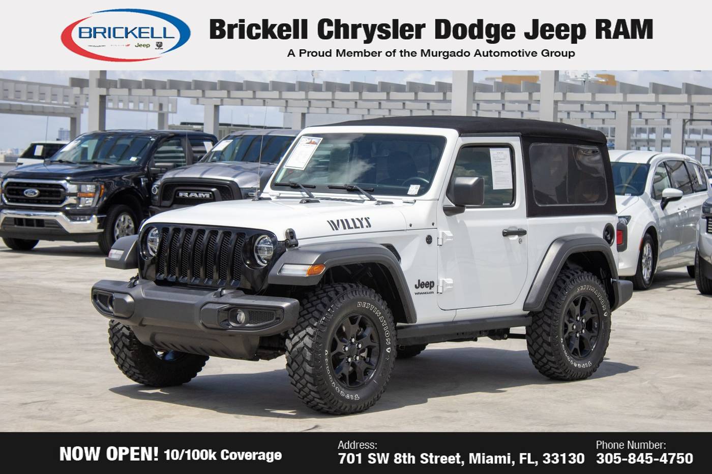 2021 Jeep Wrangler Willys — SUV — 21,749 mi — Miami, FL