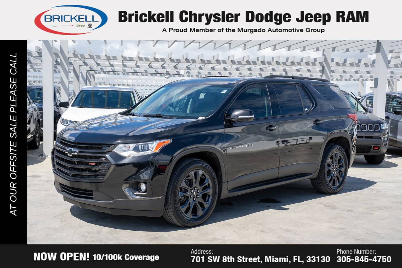 2020 Chevrolet Traverse RS — SUV — 95,446 mi — Miami, FL
