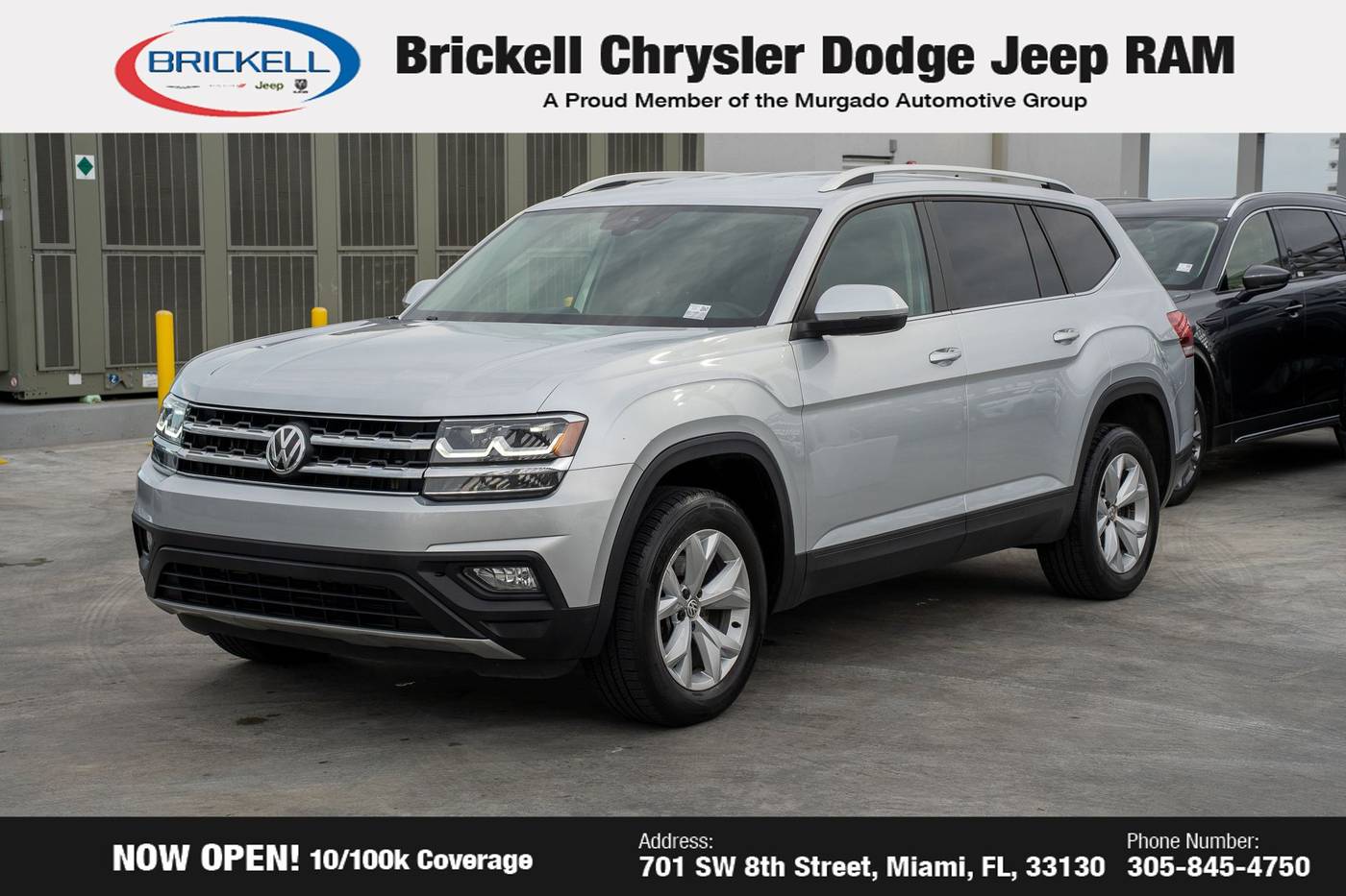 2019 Volkswagen Atlas SE with Technology — SUV — 61,162 mi — Miami, FL