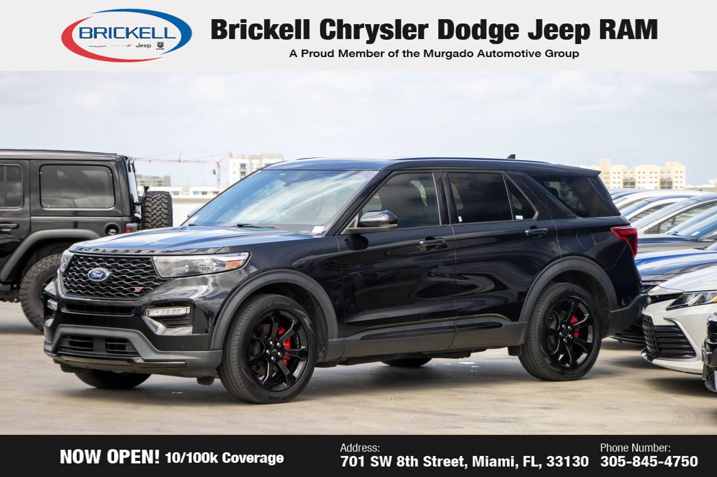 2022 Ford Explorer ST — SUV — 63,887 mi — Miami, FL