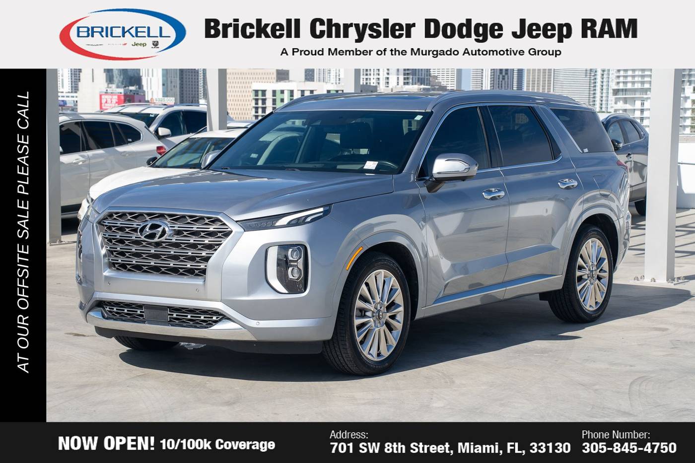 2020 Hyundai Palisade Limited — SUV — 45,653 mi — Miami, FL