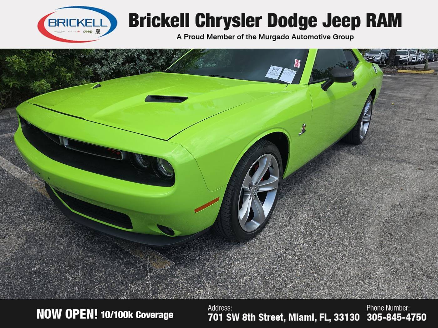 2015 Dodge Challenger R/T — Coupe — 8,400 mi — Miami, FL