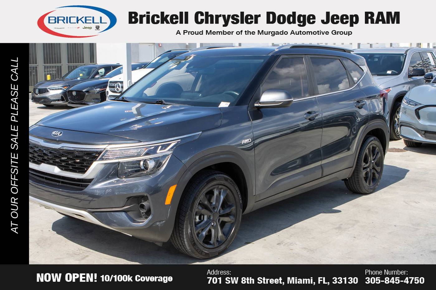 2021 Kia Seltos S — SUV — 95,390 mi — Miami, FL