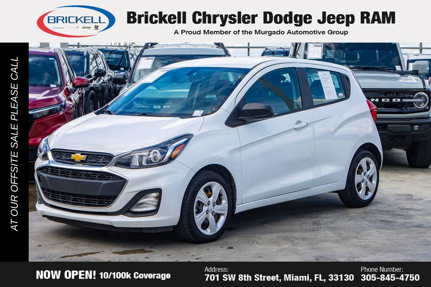2022 Chevrolet Spark LS — Hatchback — 46,574 mi — Miami, FL