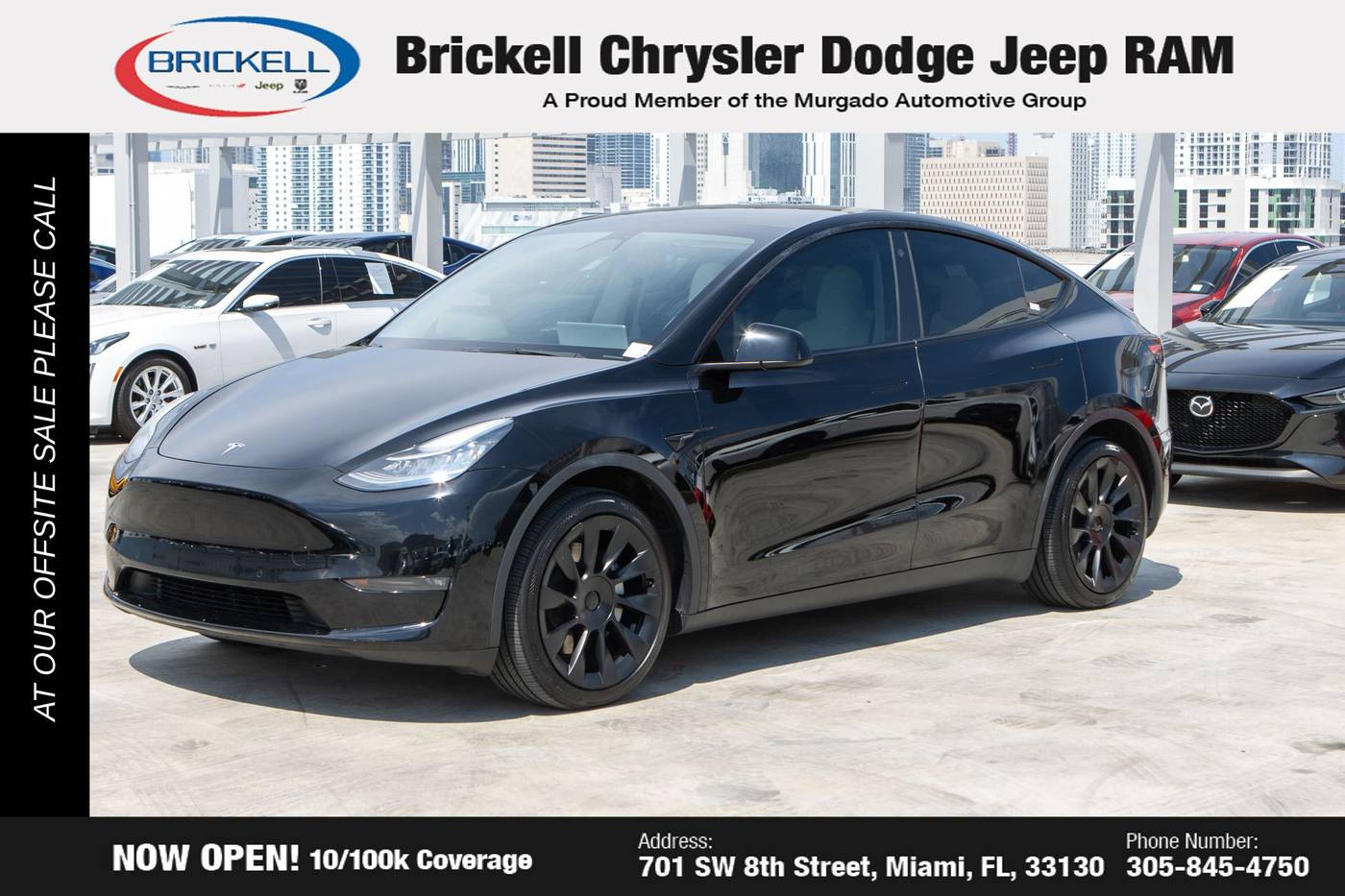 2021 Tesla Model Y Long Range — SUV — 46,272 mi — Miami, FL