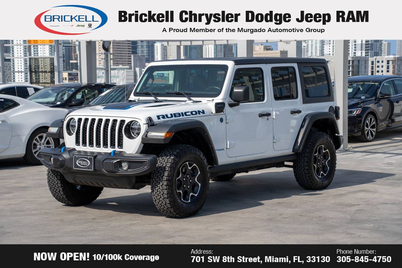 2021 Jeep Wrangler Rubicon 4xe — SUV — 41,695 mi — Miami, FL