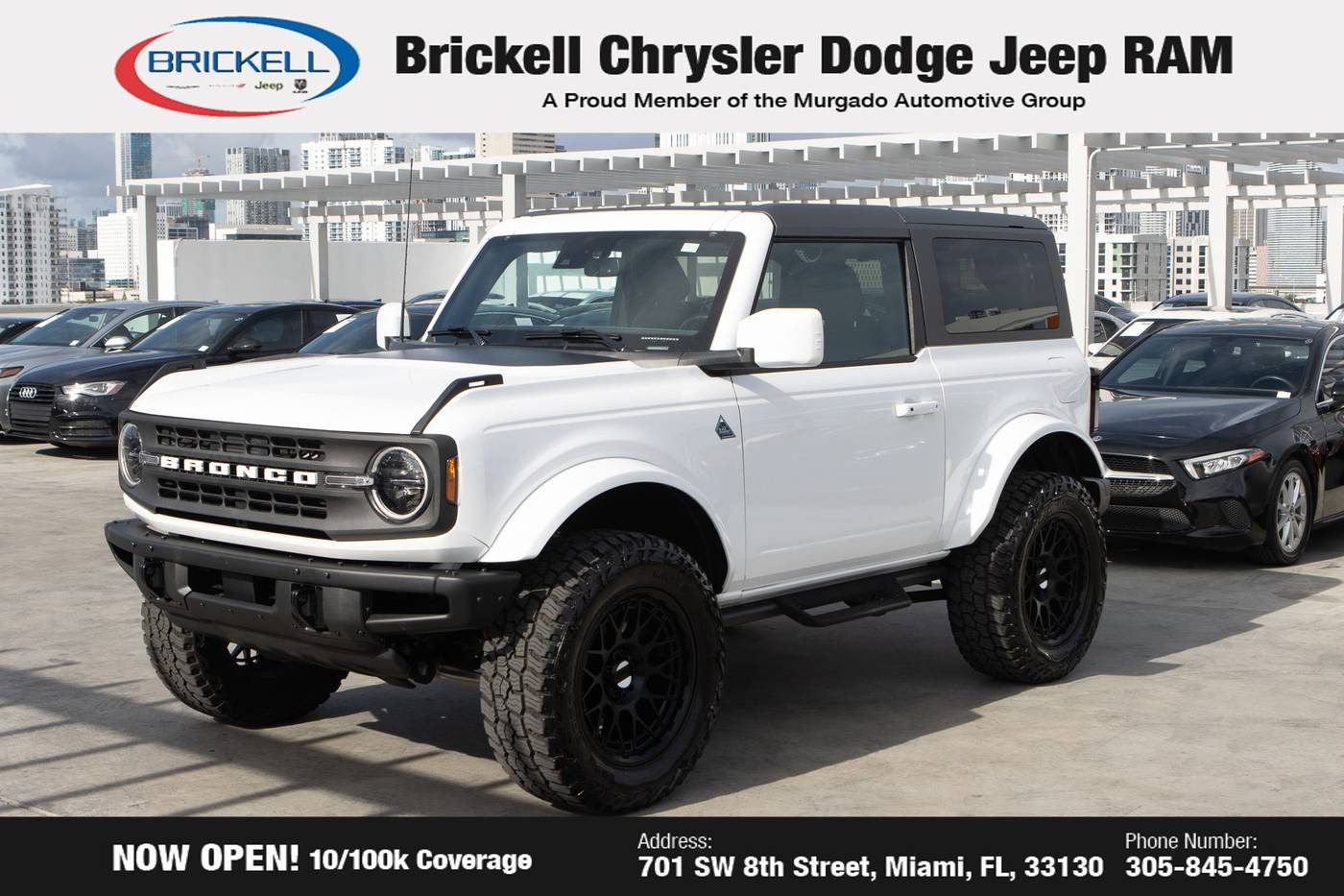 2023 Ford Bronco Black Diamond — SUV — 11,852 mi — Miami, FL