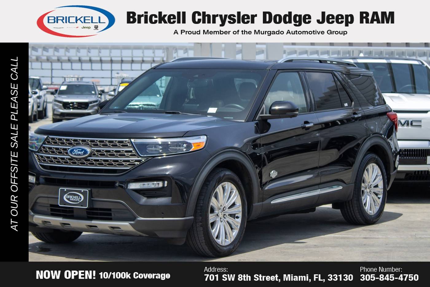 2021 Ford Explorer King Ranch — SUV — 45,777 mi — Miami, FL