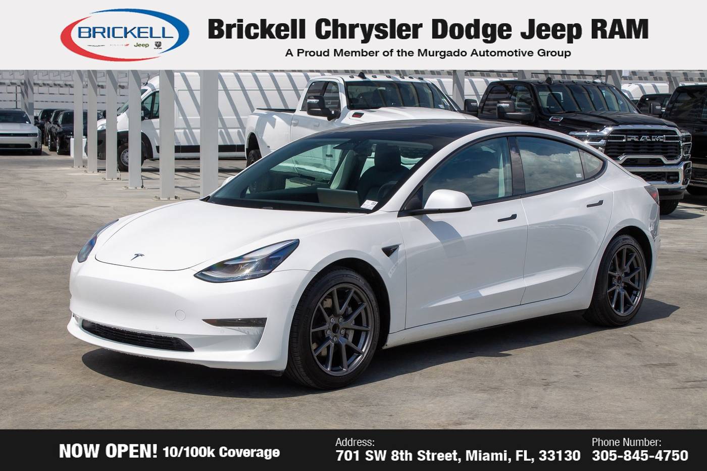 2021 Tesla Model 3 Standard Range Plus — Sedan — 68,230 mi — Miami, FL
