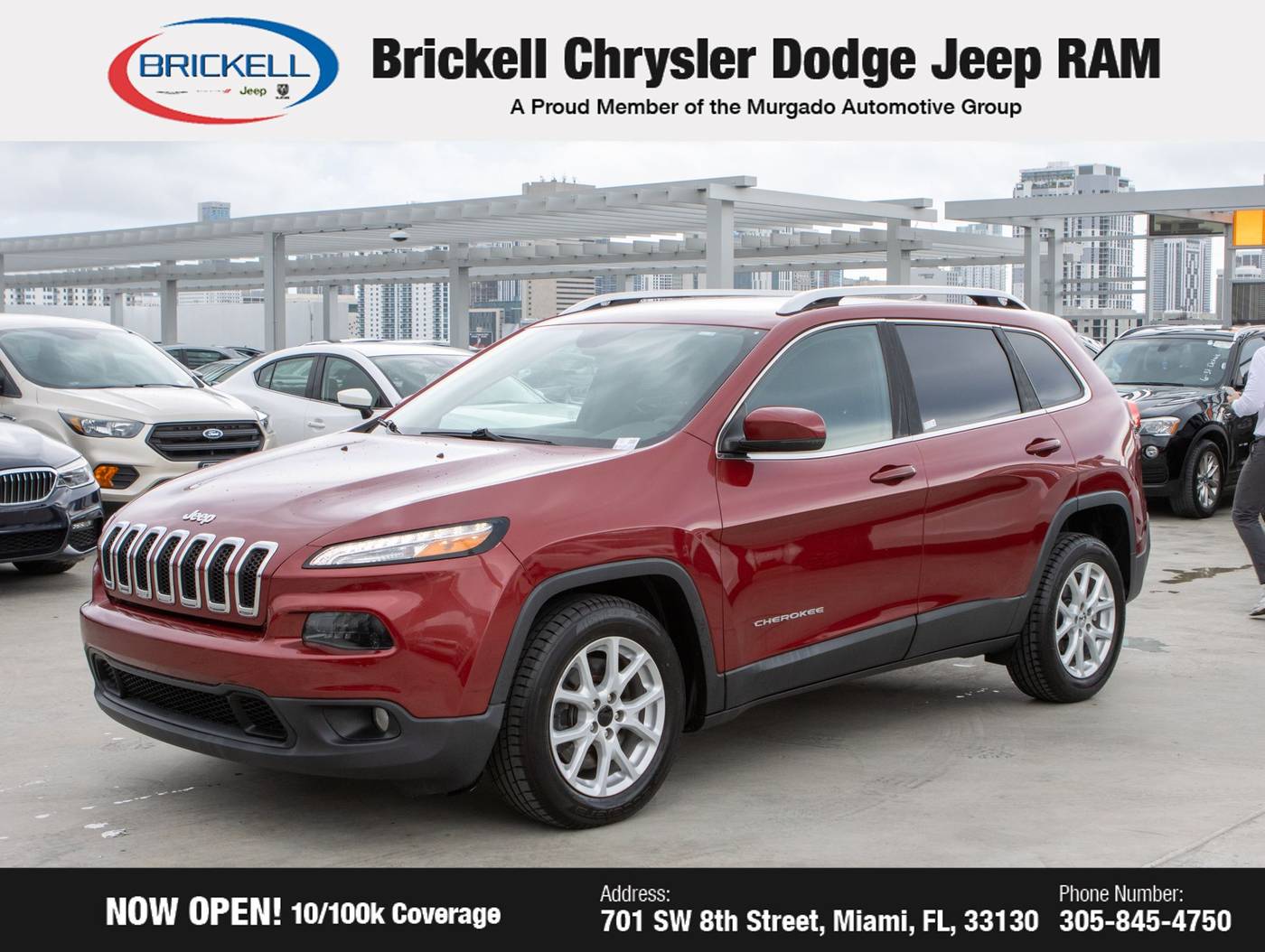 2017 Jeep Cherokee Latitude — SUV — 91,146 mi — Miami, FL