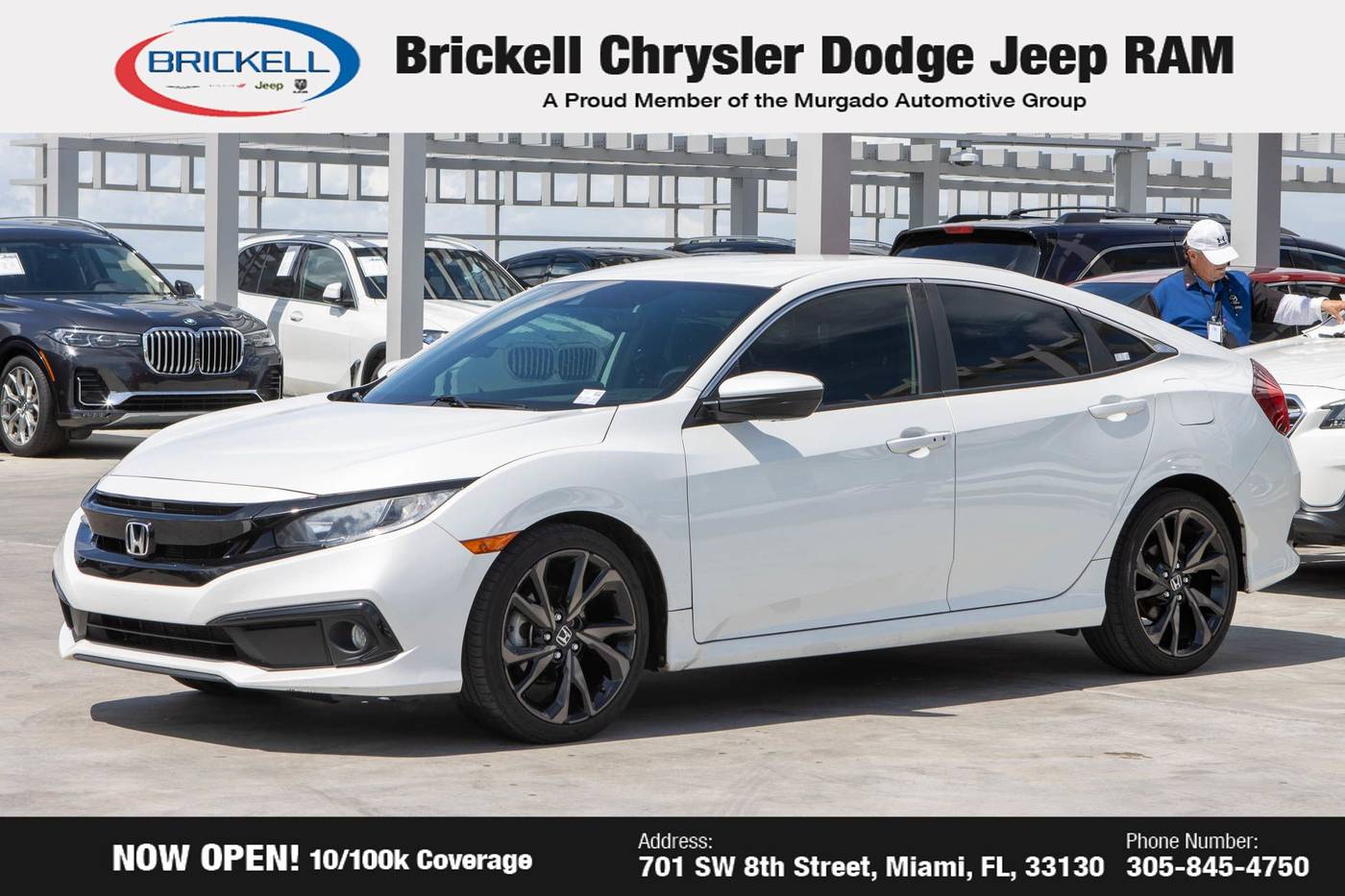 2020 Honda Civic Sport — Sedan — 55,983 mi — Miami, FL