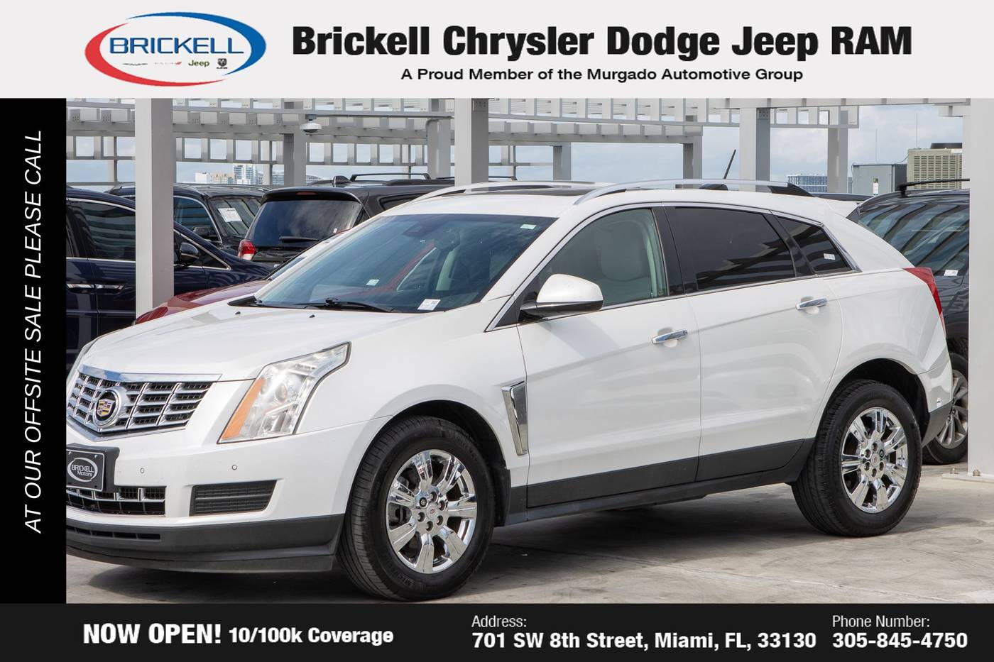 2016 Cadillac SRX Luxury Collection — SUV — 76,169 mi — Miami, FL