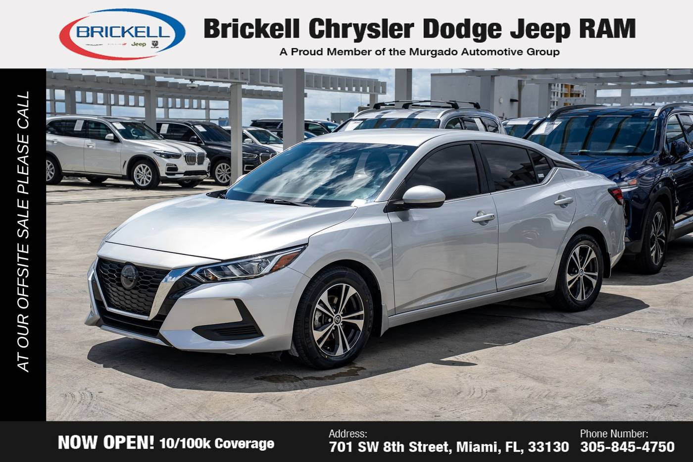 2022 Nissan Sentra SV — Sedan — 37,645 mi — Miami, FL