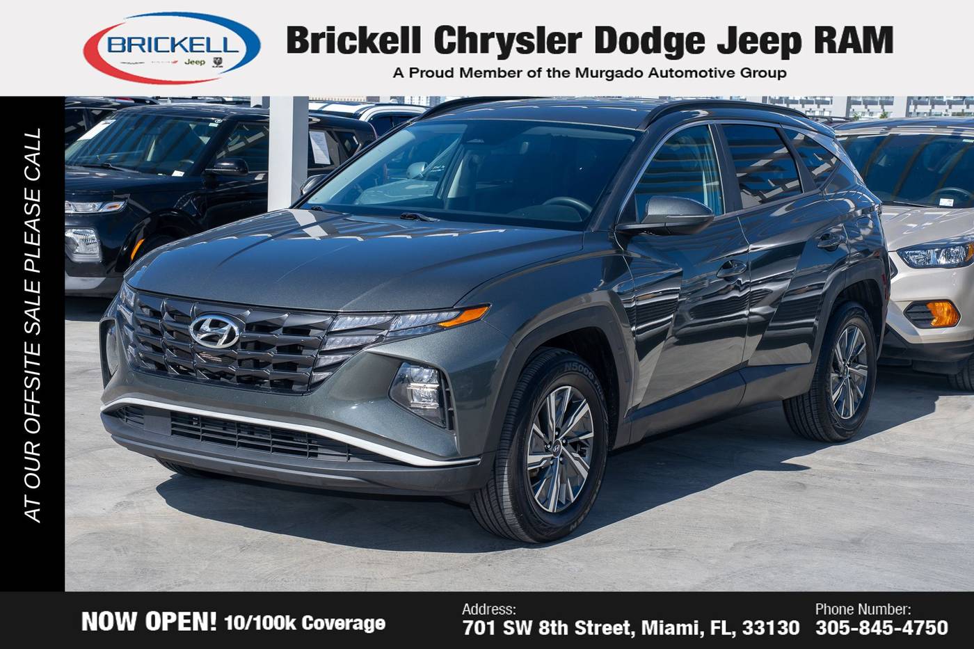 2022 Hyundai Tucson Hybrid Blue — SUV — 80,451 mi — Miami, FL