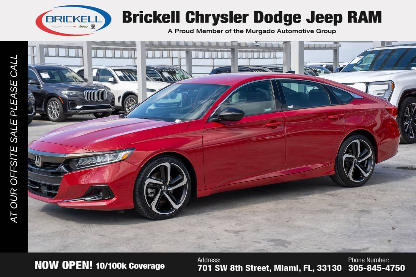 2022 Honda Accord Sport — Sedan — 28,569 mi — Miami, FL