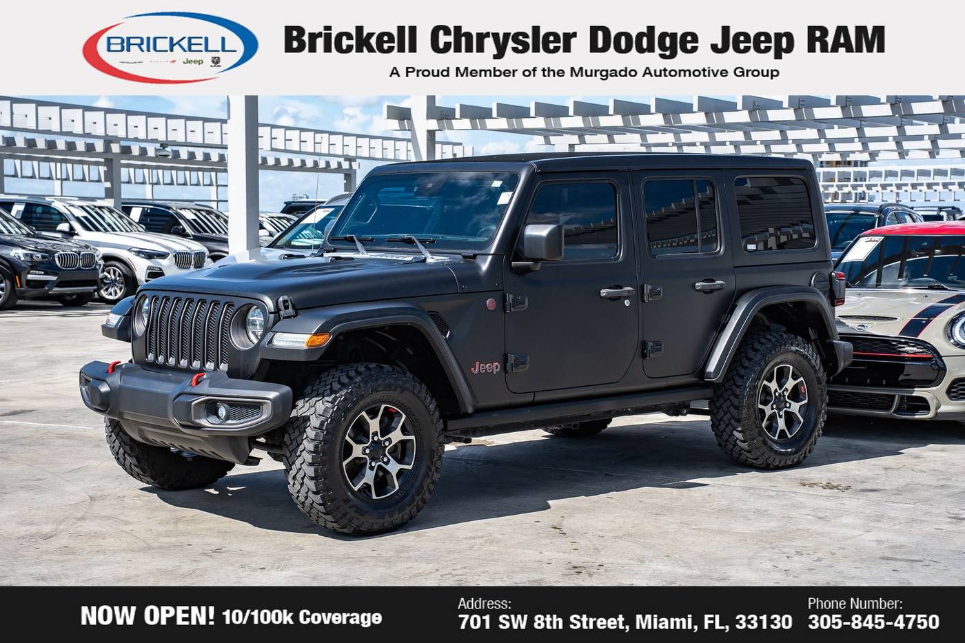 2019 Jeep Wrangler Rubicon — SUV — 60,385 mi — Miami, FL