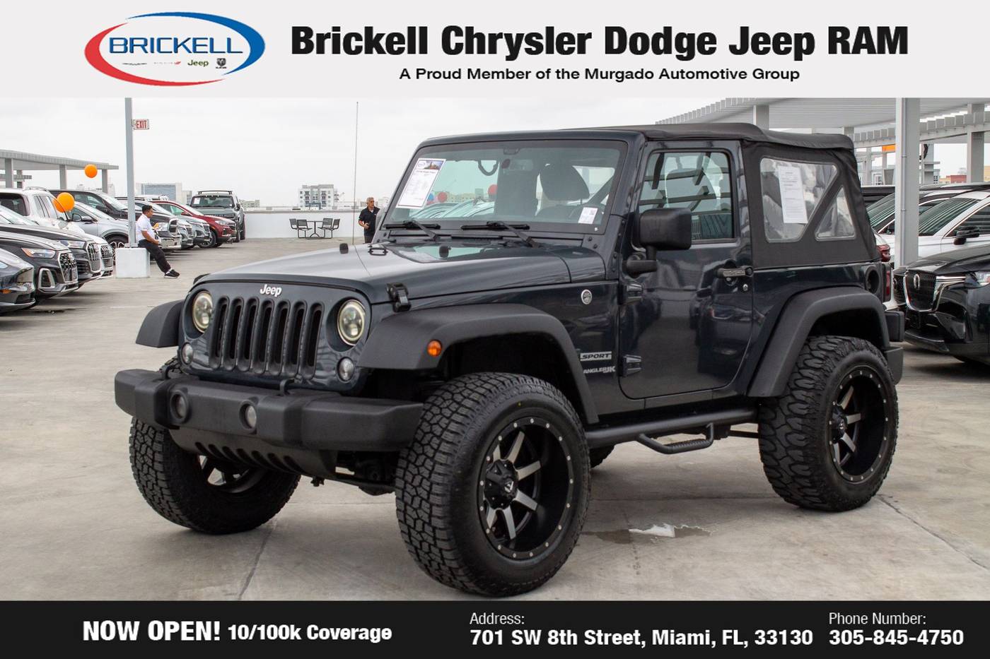 2018 Jeep Wrangler Sport S — SUV — 42,253 mi — Miami, FL