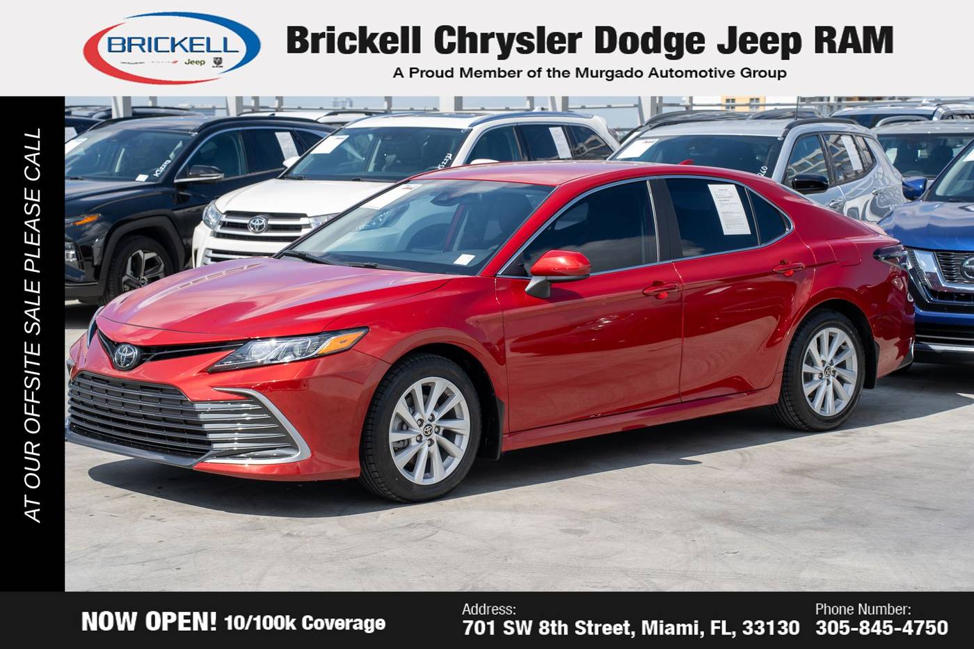 2023 Toyota Camry LE — Sedan — 49,308 mi — Miami, FL