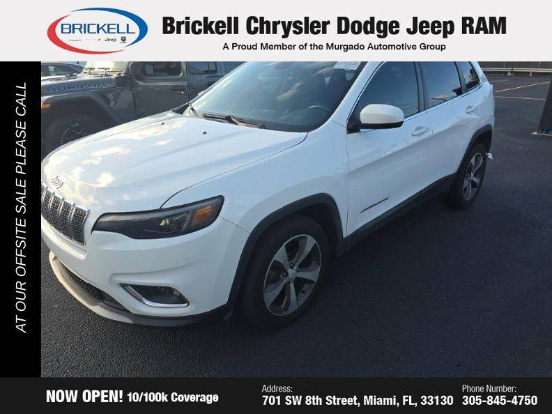 2019 Jeep Cherokee Limited — SUV — 70,774 mi — Miami, FL