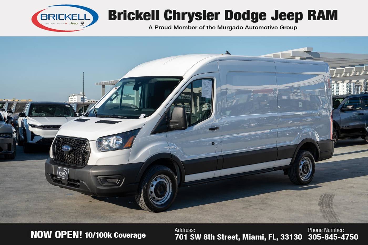 2023 Ford Transit Cargo Van T-250 — Cargo Van — 19,675 mi — Miami, FL