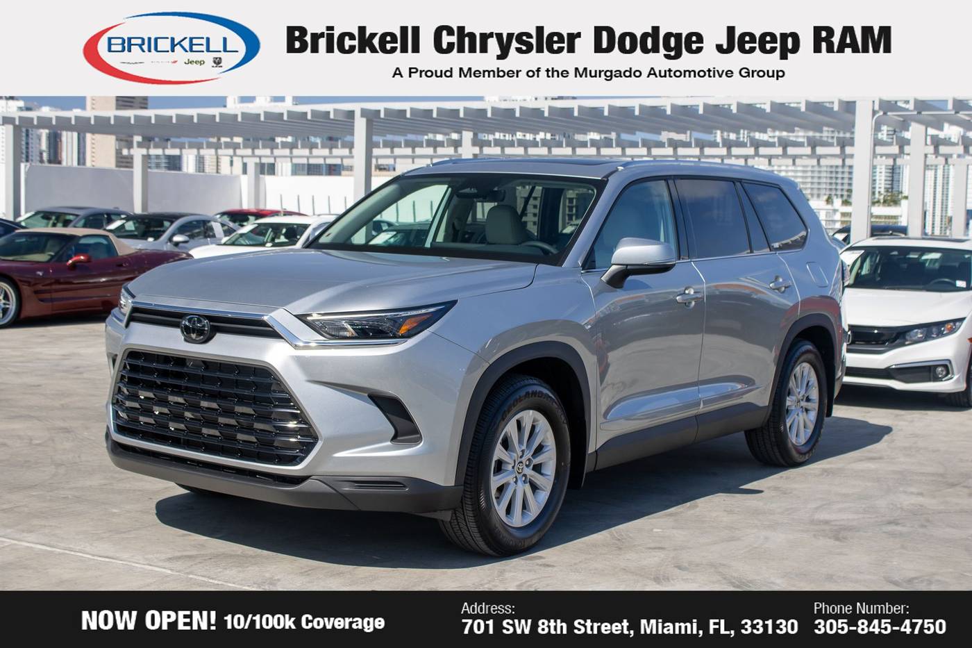 2025 Toyota Grand Highlander XLE — SUV — 120 mi — Miami, FL