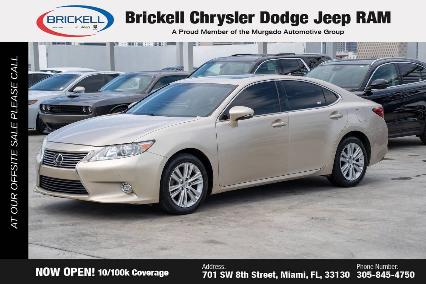 2014 Lexus ES ES 350 — Sedan — 107,387 mi — Miami, FL
