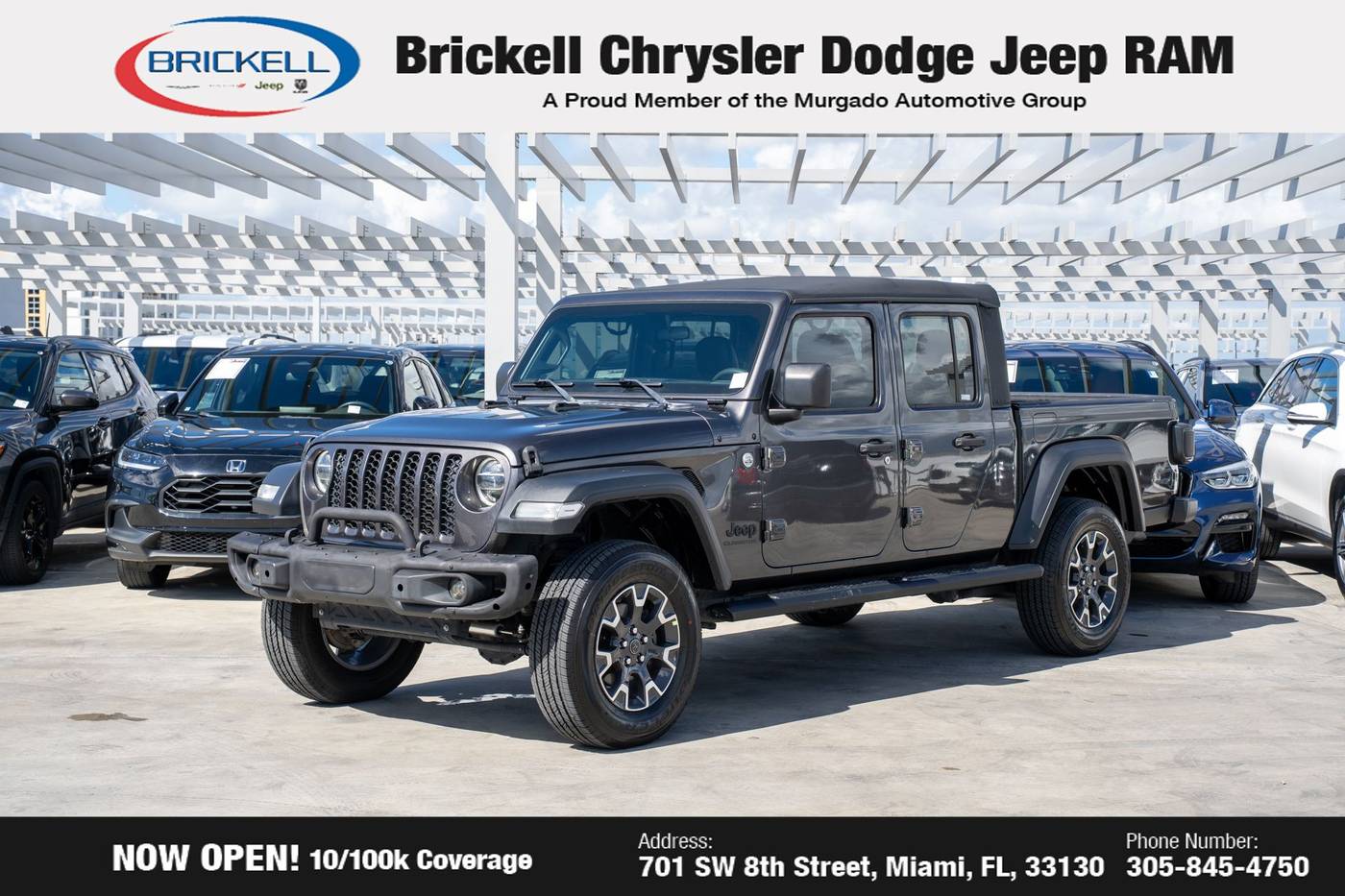 2020 Jeep Gladiator Sport — Pickup Truck — 55,040 mi — Miami, FL