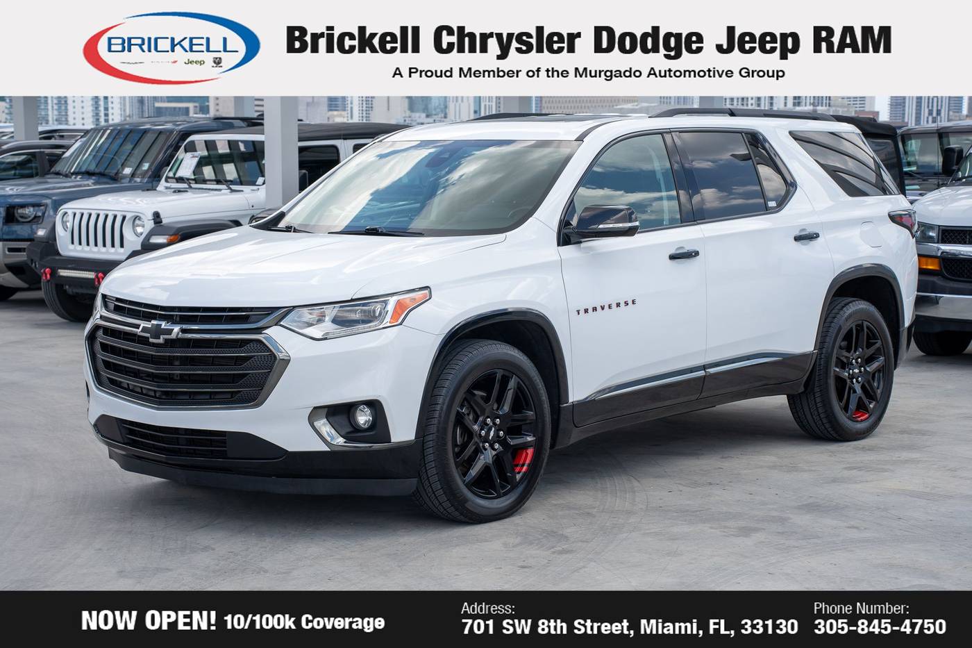 2019 Chevrolet Traverse Premier — SUV — 62,389 mi — Miami, FL
