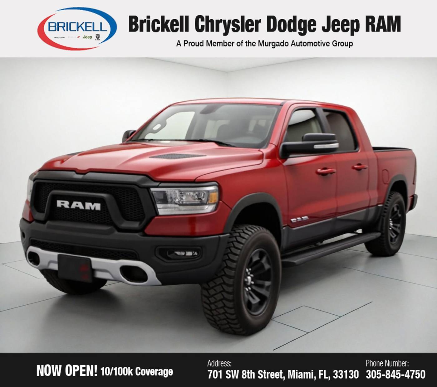 2019 Ram 1500 Rebel — Pickup Truck — 58,530 mi — Miami, FL