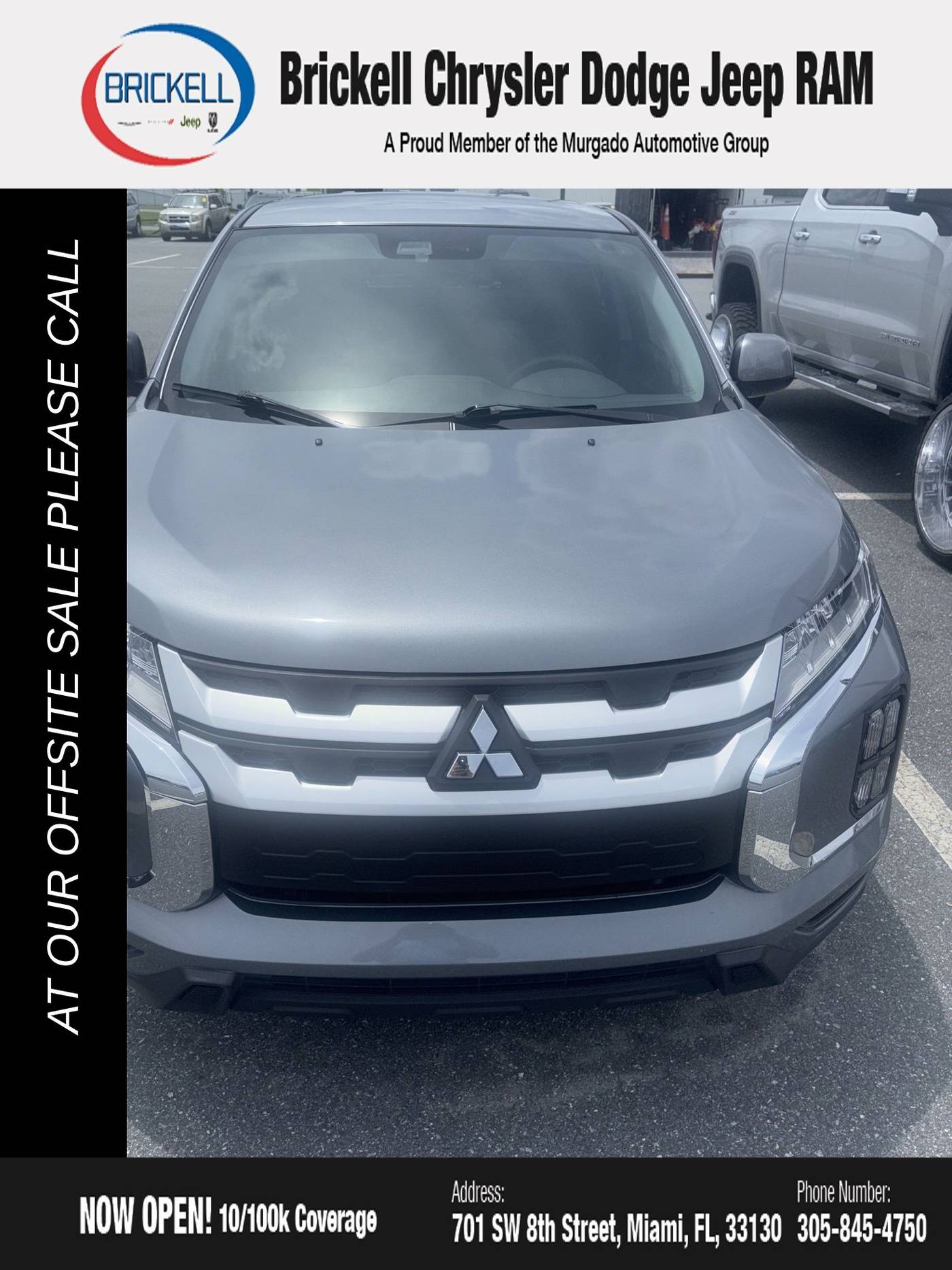 2021 Mitsubishi Outlander Sport ES — SUV — 58,345 mi — Miami, FL
