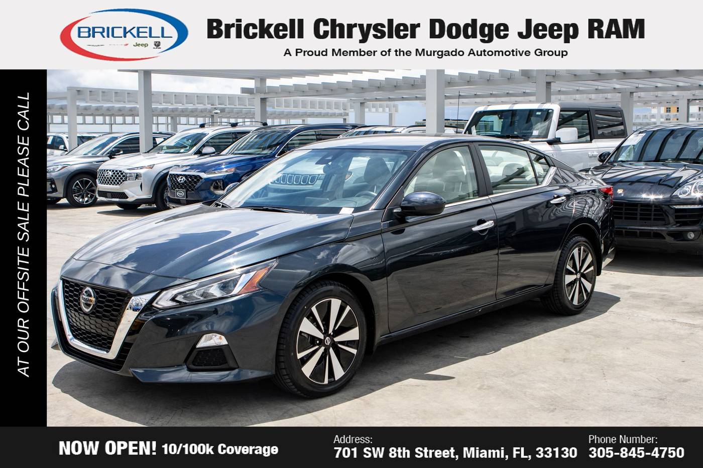 2022 Nissan Altima SV — Sedan — 60,738 mi — Miami, FL